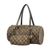 Louis Vuitton Vintage Pre-owned Canvas louis-vuitton-vskor Brown, Dam