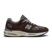 New Balance Bruna Sneakers 991v2 Pinecone/Brown/Smoked Pearl Brown, He...