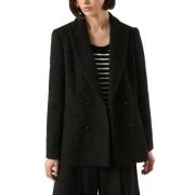 Pennyblack Elegant Svart Lamé Blazer Farina Black, Dam