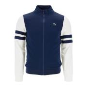 Lacoste Sweatshirt med Kontrastärmar Blue, Herr