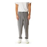 American Vintage Tapered Fit Casual Byxor Gray, Herr