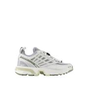 MM6 Maison Margiela Silver Sneakers - Runda Tå Gray, Herr