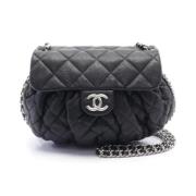 Chanel Vintage Pre-owned Laeder chanel-vskor Black, Dam