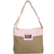 Dior Vintage Pre-owned Canvas dior-vskor Beige, Dam