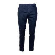 Dondup Slim Fit Bomulls Chino Byxor Blue, Herr