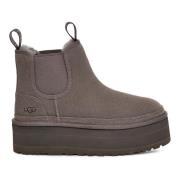 UGG Neumel Platform Chelsea Stövlar Gray, Dam