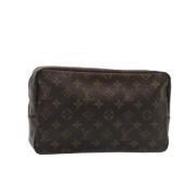 Louis Vuitton Vintage Pre-owned Canvas louis-vuitton-vskor Brown, Dam