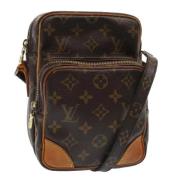 Louis Vuitton Vintage Pre-owned Canvas louis-vuitton-vskor Brown, Dam