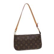 Louis Vuitton Vintage Pre-owned Canvas louis-vuitton-vskor Brown, Dam