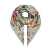 Camilla Sidenscarf - Alexandria Skatter Multicolor, Dam