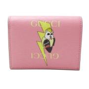 Gucci Vintage Pre-owned Laeder plnbcker Pink, Dam