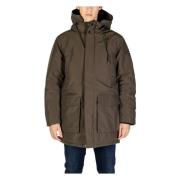 Replay Nylon Poly Jacka Höst/Vinter Kollektion Green, Herr