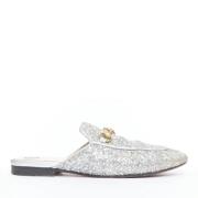 Gucci Vintage Pre-owned Tyg mules Gray, Dam