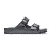 Birkenstock Herr Dubbel Spänne Sandaler, Vattentät Black, Herr