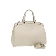 Louis Vuitton Vintage Pre-owned Canvas handvskor White, Dam