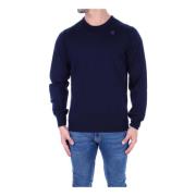 K-Way Stiliga Sweaters Kollektion Blue, Herr