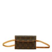 Louis Vuitton Vintage Pre-owned Canvas louis-vuitton-vskor Brown, Dam