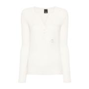 PINKO Love Birds Sweater White, Dam