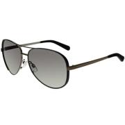 Michael Kors Chelsea Sunglasses - Ruthenium Black/Grey Shaded Multicol...