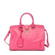 Yves Saint Laurent Vintage Pre-owned Laeder totevskor Pink, Dam