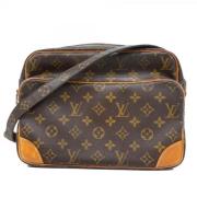 Louis Vuitton Vintage Pre-owned Tyg louis-vuitton-vskor Brown, Dam