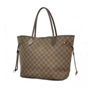 Louis Vuitton Vintage Pre-owned Tyg louis-vuitton-vskor Brown, Dam