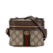 Gucci Vintage Pre-owned Laeder gucci-vskor Beige, Dam