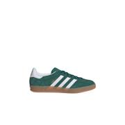 Adidas Inomhus Gazelle Grön Gummi Sneakers Green, Dam