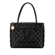 Chanel Vintage Pre-owned Laeder chanel-vskor Black, Dam