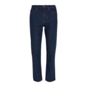 Tommy Hilfiger Klassiska Straight Jeans för Kvinnor Blue, Dam