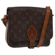 Louis Vuitton Vintage Pre-owned Canvas louis-vuitton-vskor Brown, Dam