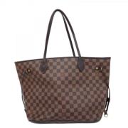 Louis Vuitton Vintage Pre-owned Tyg louis-vuitton-vskor Brown, Dam