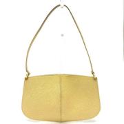 Louis Vuitton Vintage Pre-owned Laeder louis-vuitton-vskor Beige, Dam