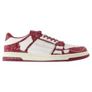 Amiri Laeder sneakers Red, Dam