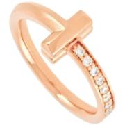 Tiffany & Co. Pre-owned Pre-owned Roseguld ringar Pink, Dam