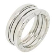 Bvlgari Vintage Pre-owned Metall ringar White, Dam