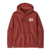 Patagonia Stilren Sweatshirt för Utomhusäventyr Red, Herr