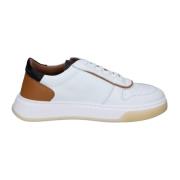 Alexander Smith Läder Herr Sneakers White, Herr