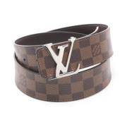 Louis Vuitton Vintage Pre-owned Laeder skrp Brown, Herr