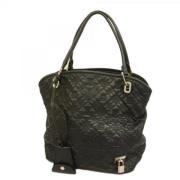 Louis Vuitton Vintage Pre-owned Tyg louis-vuitton-vskor Black, Dam