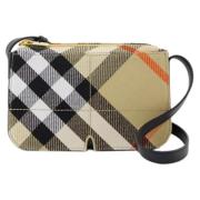 Burberry Plast crossbodyvskor Beige, Dam