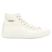 Prada Vintage Pre-owned Laeder sneakers White, Herr