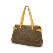 Louis Vuitton Vintage Pre-owned Tyg louis-vuitton-vskor Brown, Dam