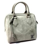 Louis Vuitton Vintage Pre-owned Tyg louis-vuitton-vskor Beige, Dam