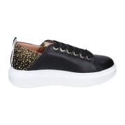 Alexander Smith Läder Damsneakers Snygga Skor Black, Dam