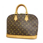 Louis Vuitton Vintage Pre-owned Tyg louis-vuitton-vskor Brown, Dam