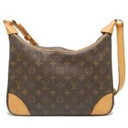 Louis Vuitton Vintage Pre-owned Canvas axelremsvskor Brown, Dam