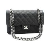 Chanel Vintage Pre-owned Laeder chanel-vskor Black, Dam