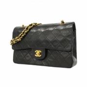 Chanel Vintage Pre-owned Laeder chanel-vskor Black, Dam