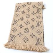 Louis Vuitton Vintage Pre-owned Ylle sjalar Beige, Dam